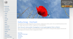 Desktop Screenshot of frohefestefeiern.de